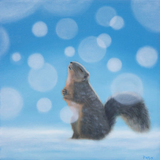 meditative squirrel