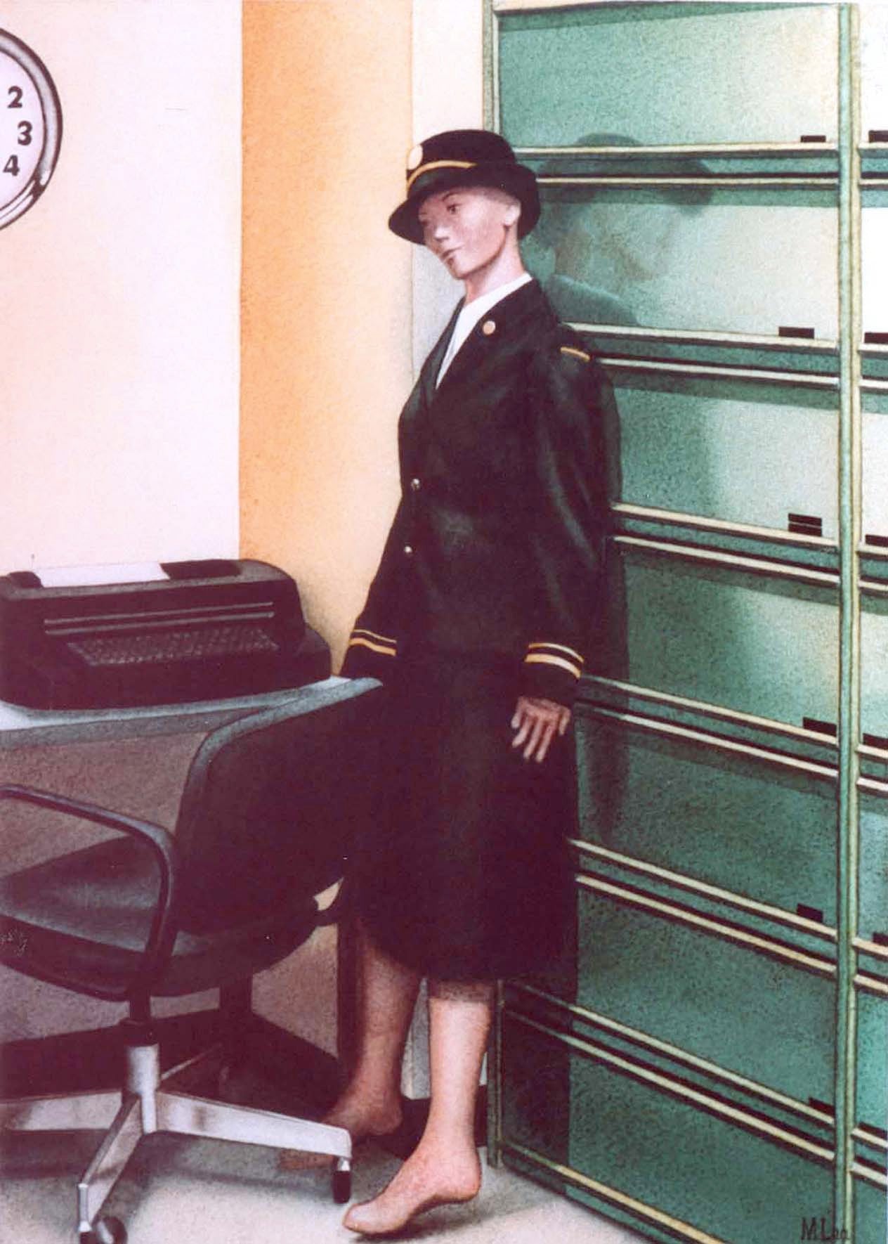 Portrait of a Fortress: Decryption Lady