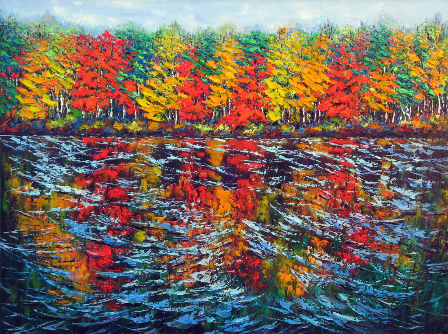 Emerald Reflection, Ottawa River - OUT ON RENTAL