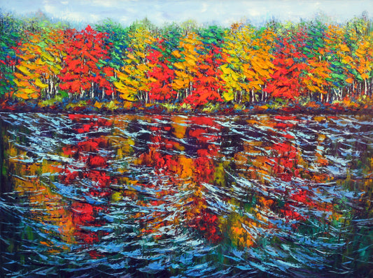 Emerald Reflection, Ottawa River - OUT ON RENTAL