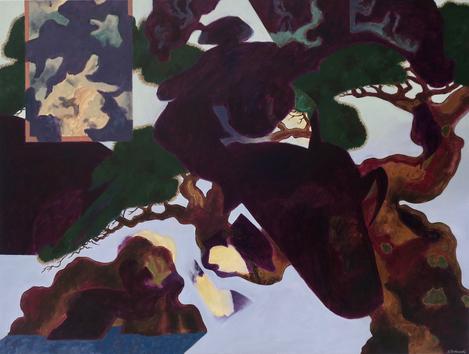 Old Pine and Boulder