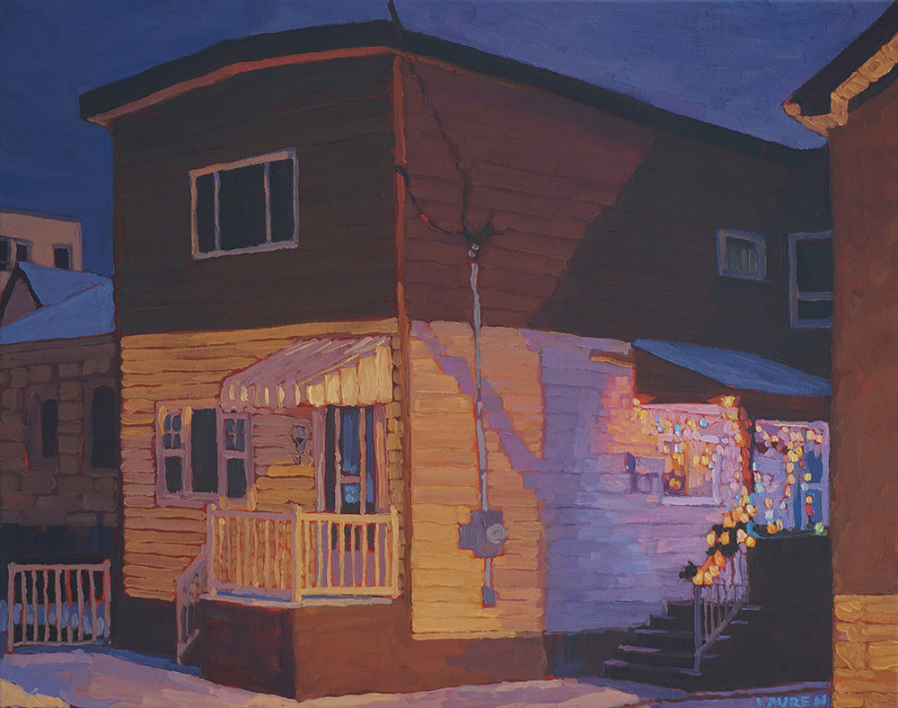 A Small Town at Night