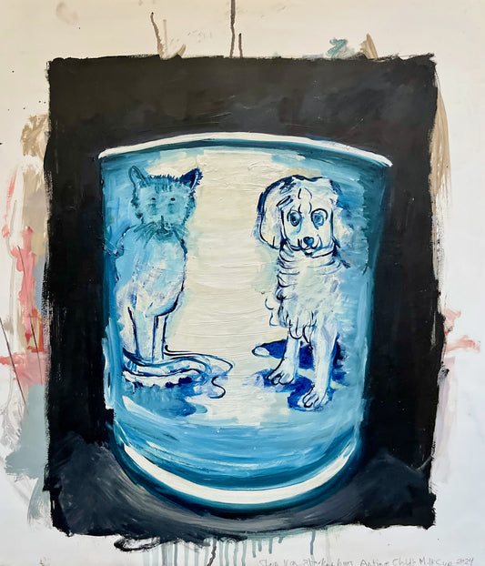 Antique Child's Milk Cup